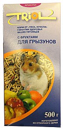 Корм Криспи д/грызунов фрукты 500г
